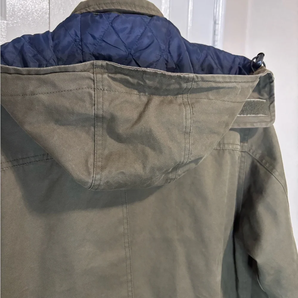 J. Crew Men's Green Military Jacket